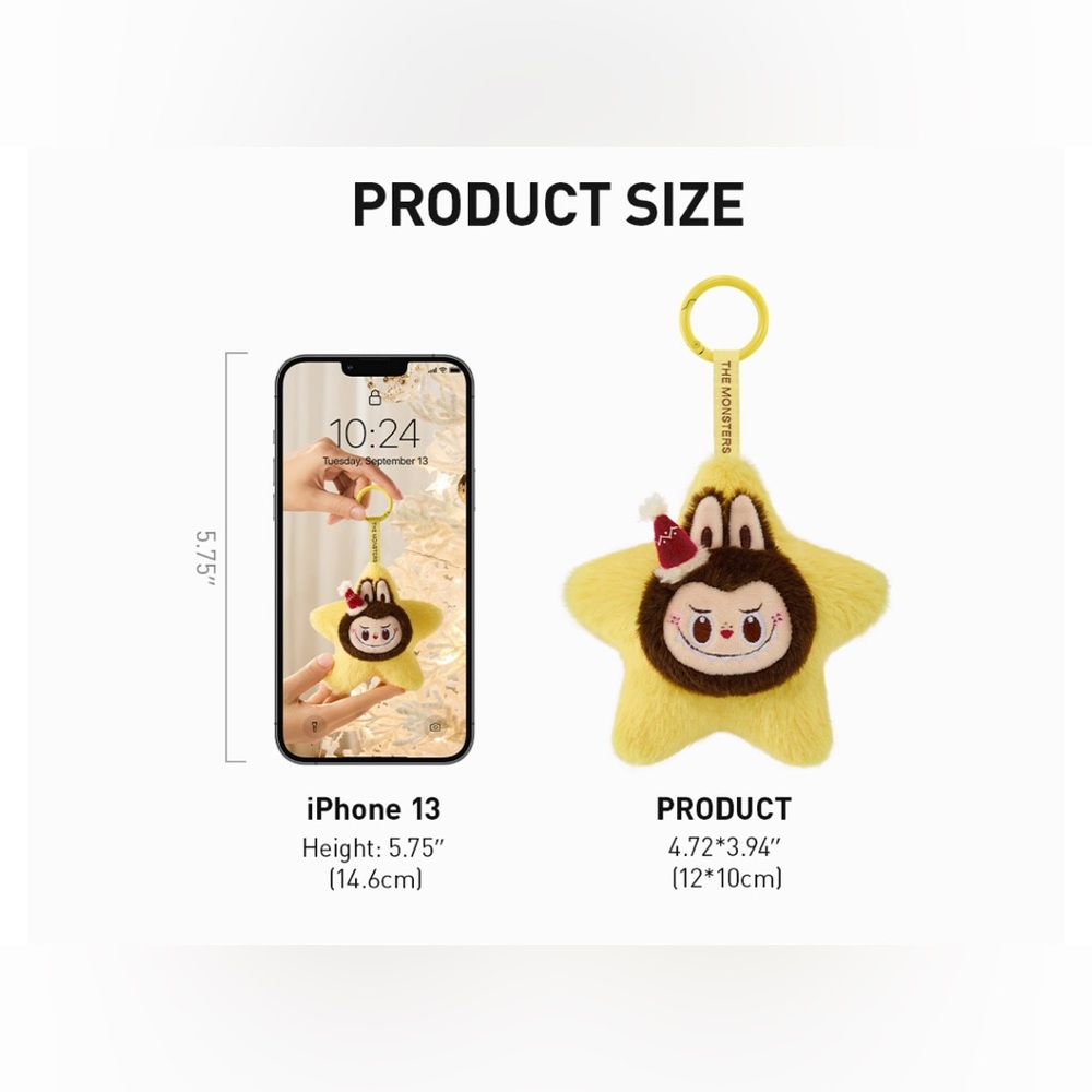 Pop Mart THE MONSTERS Classic Series-Sparkly
Plush Pendant Blind Box - Picture 9 of 9